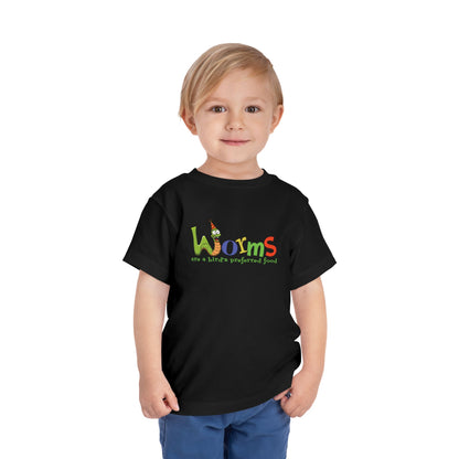 Worms fun Tee for kids and toddlers