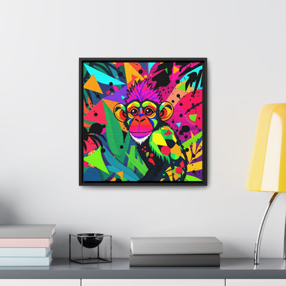 Chimp Gallery Canvas Wraps, Square Frame