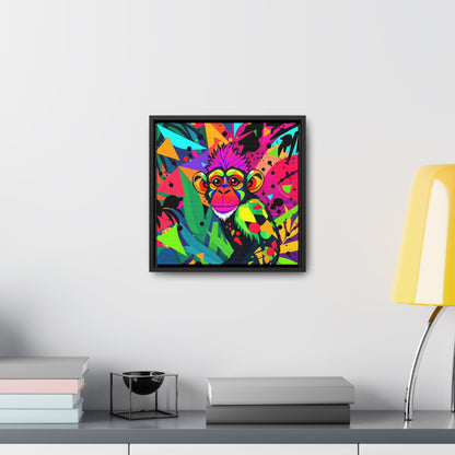 Chimp Gallery Canvas Wraps, Square Frame