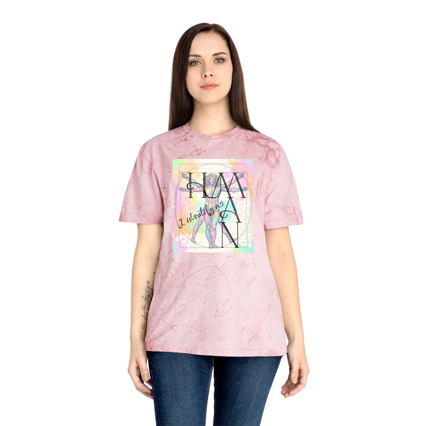 HUMAN quirky unisex adult T