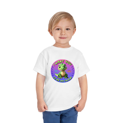 I want you to be my friend fun Tee for kids