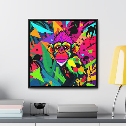 Chimp Gallery Canvas Wraps, Square Frame