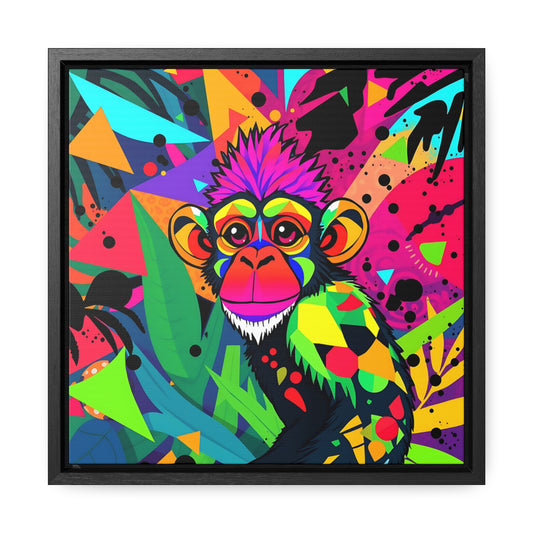 Chimp Gallery Canvas Wraps, Square Frame