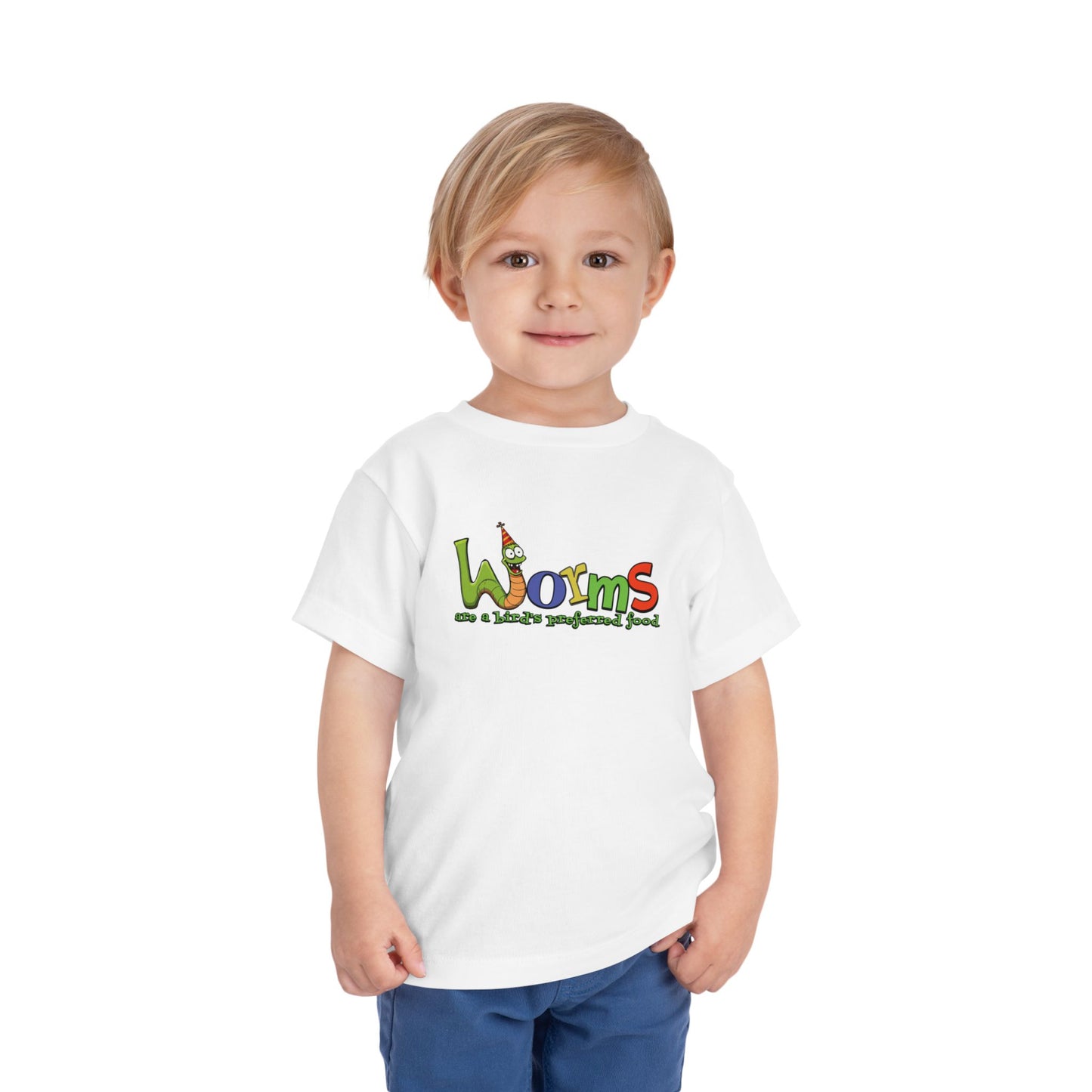 Worms fun Tee for kids and toddlers