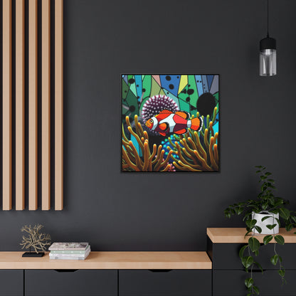 Nemo Gallery Canvas Wraps, Square Frame