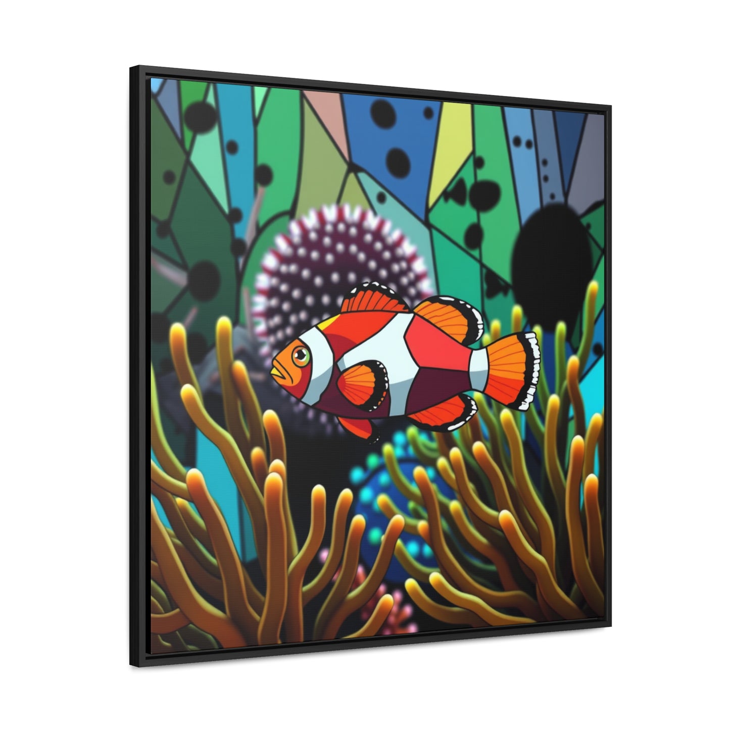 Nemo Gallery Canvas Wraps, Square Frame