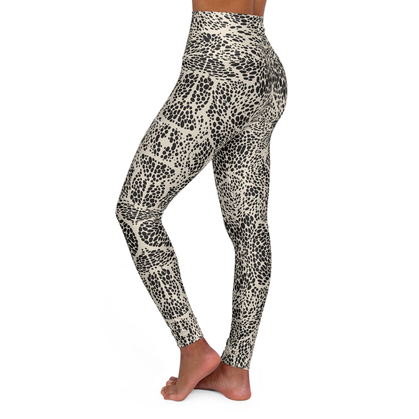 Mezmerize Me High Waisted Yoga Leggings (AOP) intricate patterned for uniqueness