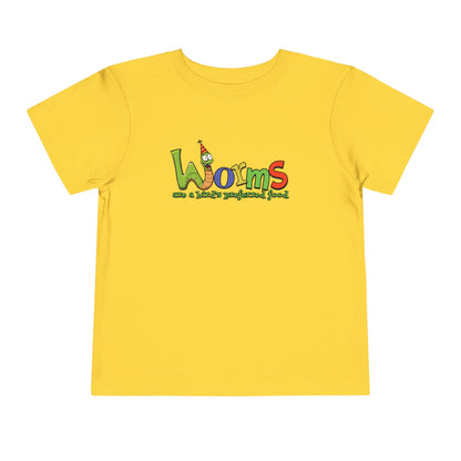 Worms fun Tee for kids and toddlers