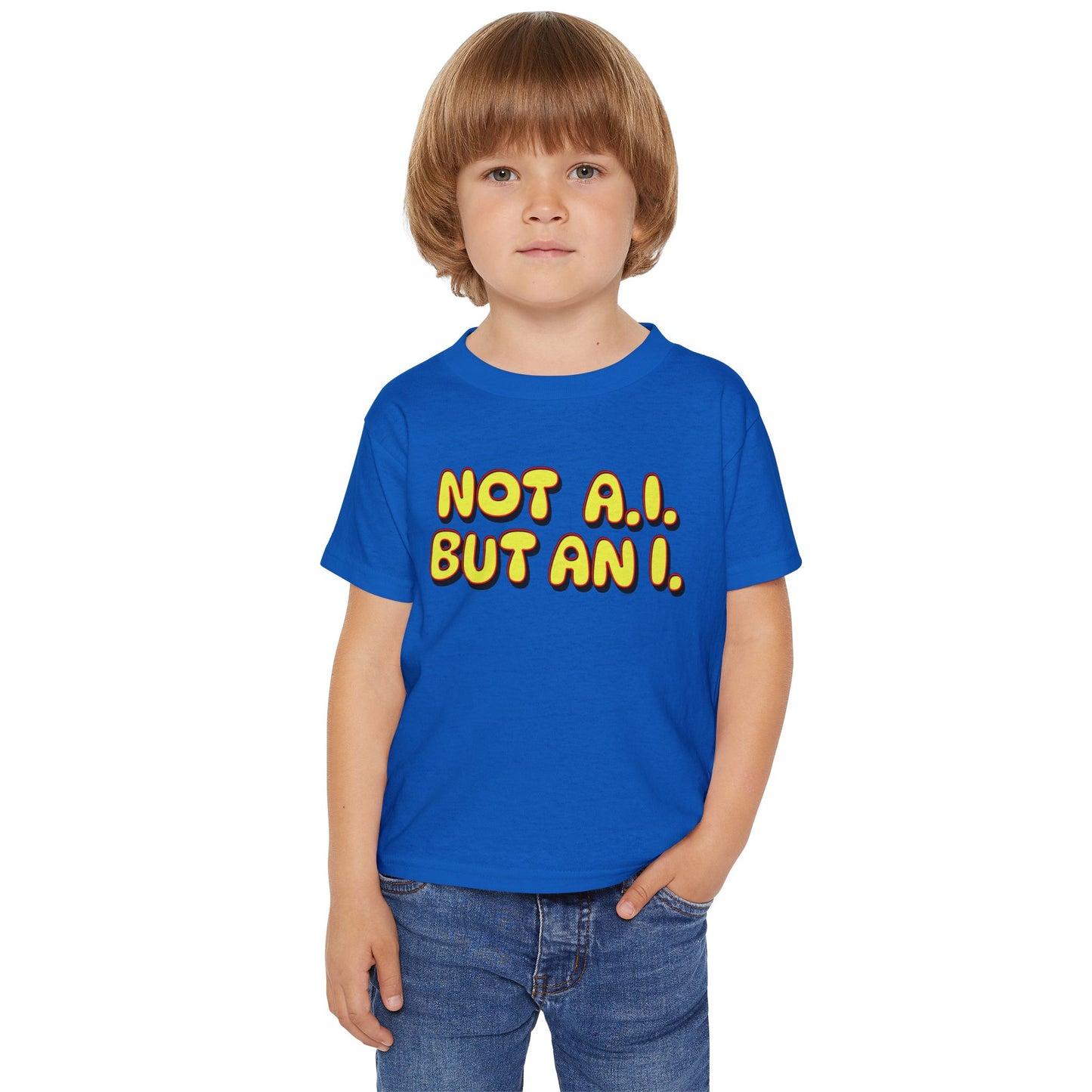 Not AI Heavy Cotton™ Toddler T-shirt