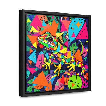 Gecko Gallery Canvas Wraps, Square Frame