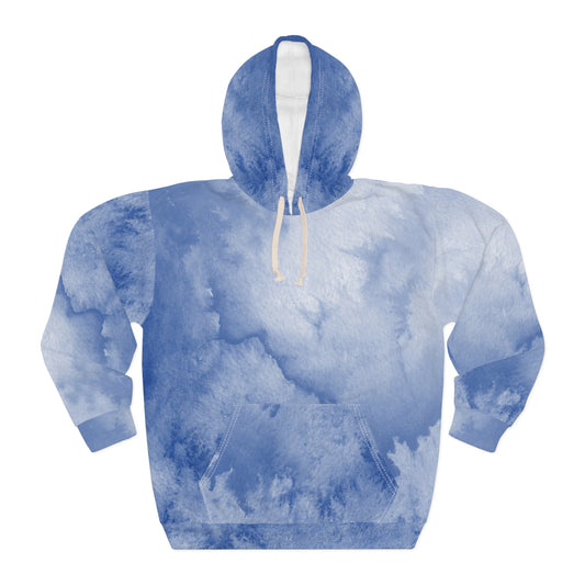 Aqua Unisex Pullover Hoodie (AOP)