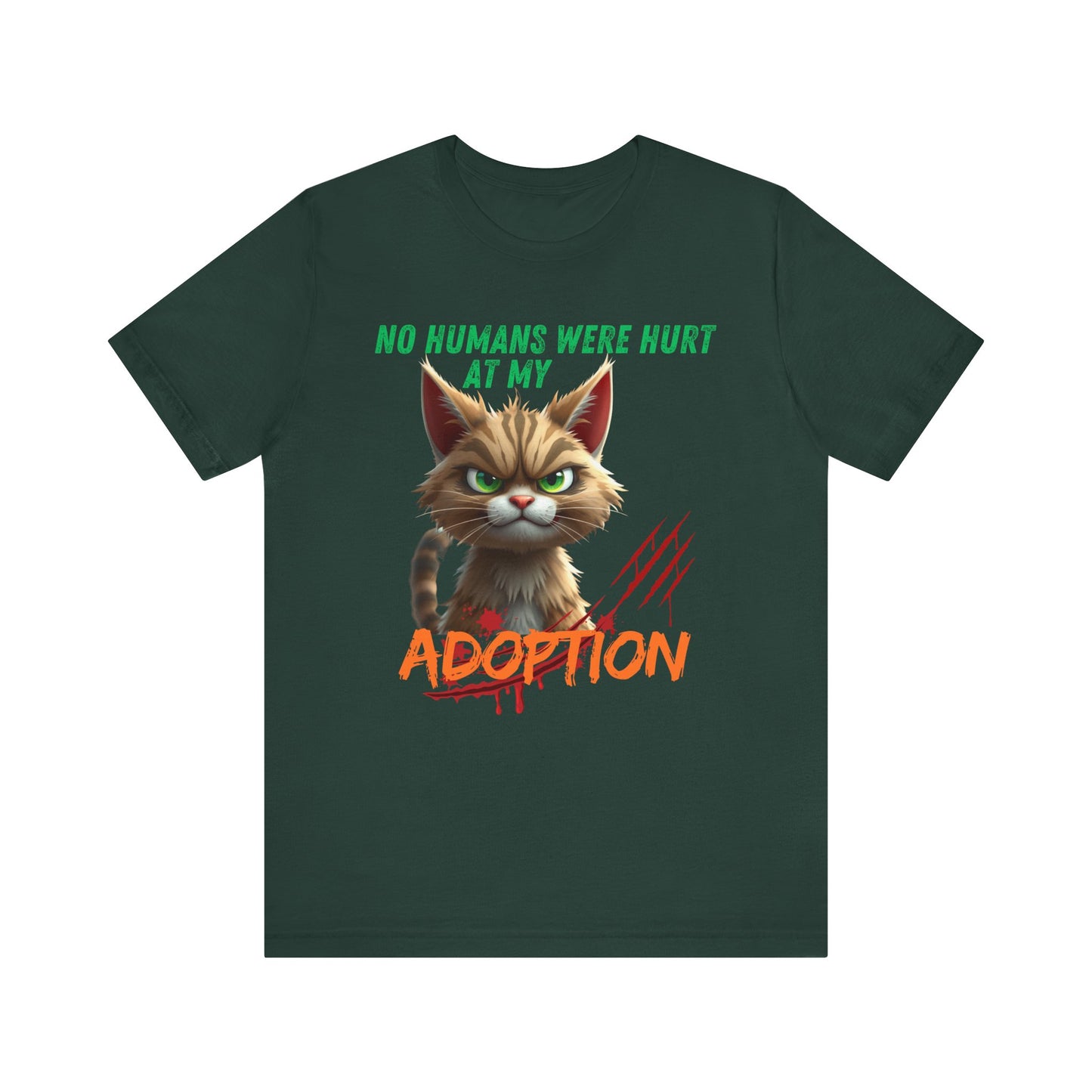 Funny cat Unisex Jersey Short Sleeve Tee ift for feline owners