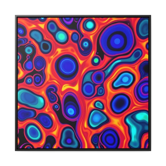 Tropic Slugskin Gallery Canvas Wraps, Square Frame