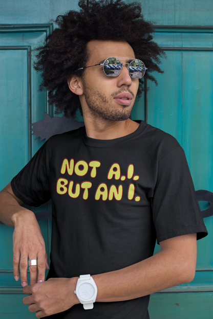 Quirky Not an AI Unisex Softstyle T-Shirt