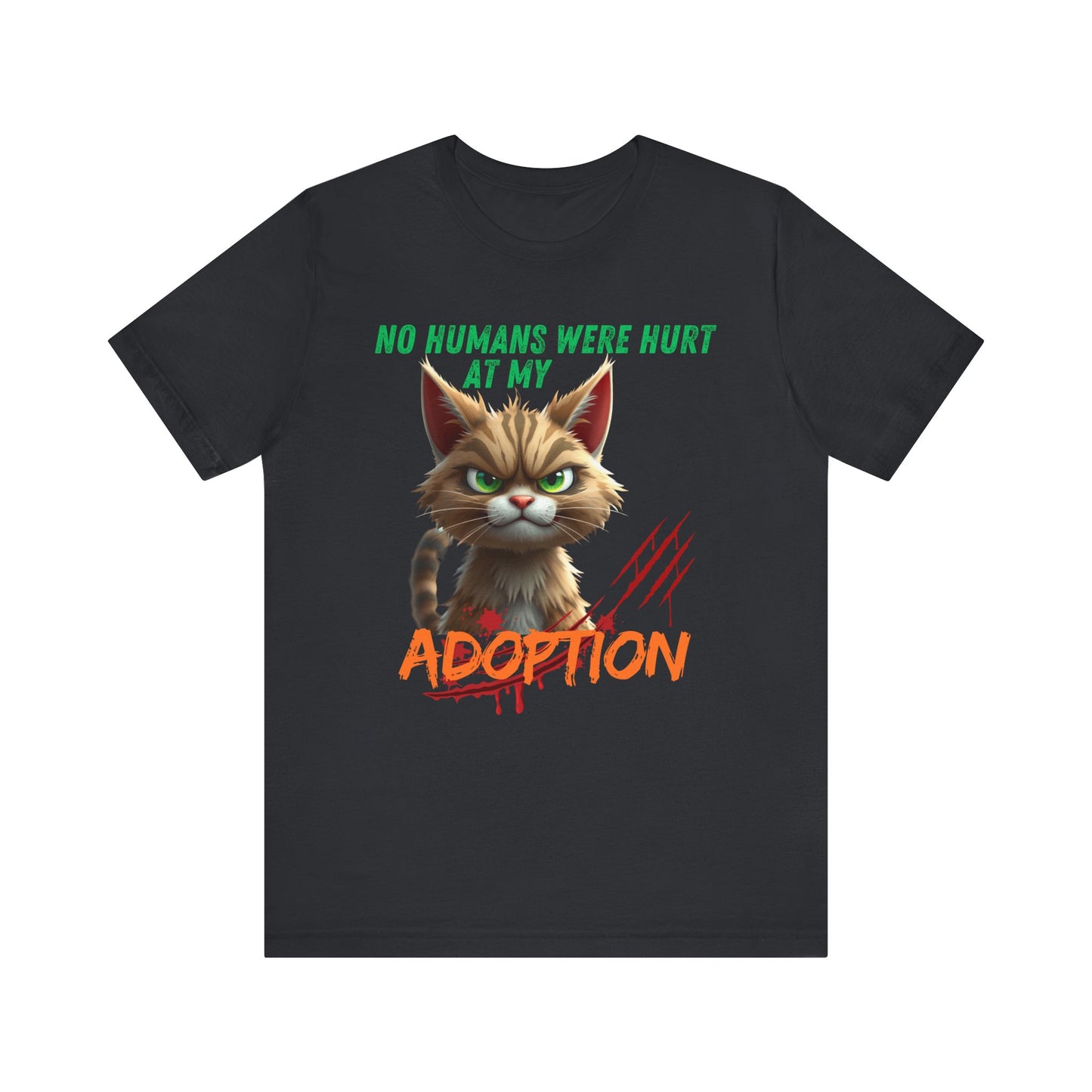 Funny cat Unisex Jersey Short Sleeve Tee ift for feline owners