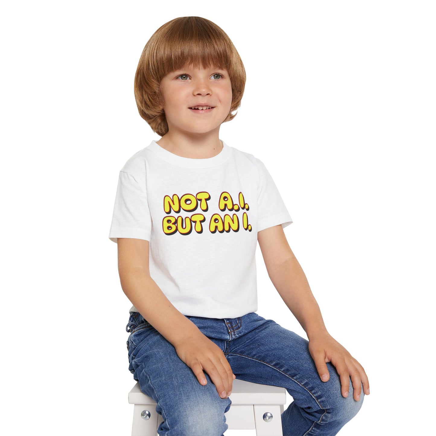 Not AI Heavy Cotton™ Toddler T-shirt