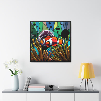 Nemo Gallery Canvas Wraps, Square Frame