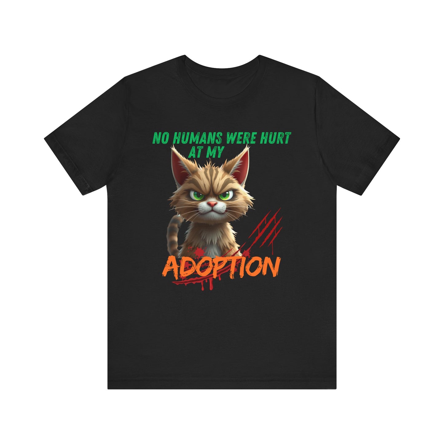 Funny cat Unisex Jersey Short Sleeve Tee ift for feline owners