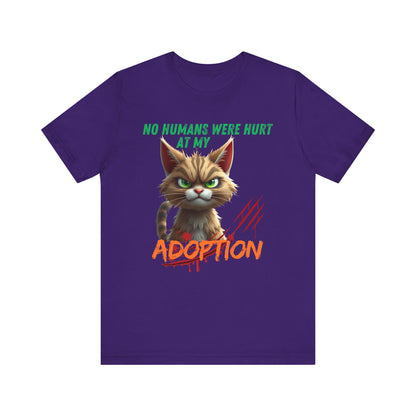 Funny cat Unisex Jersey Short Sleeve Tee ift for feline owners