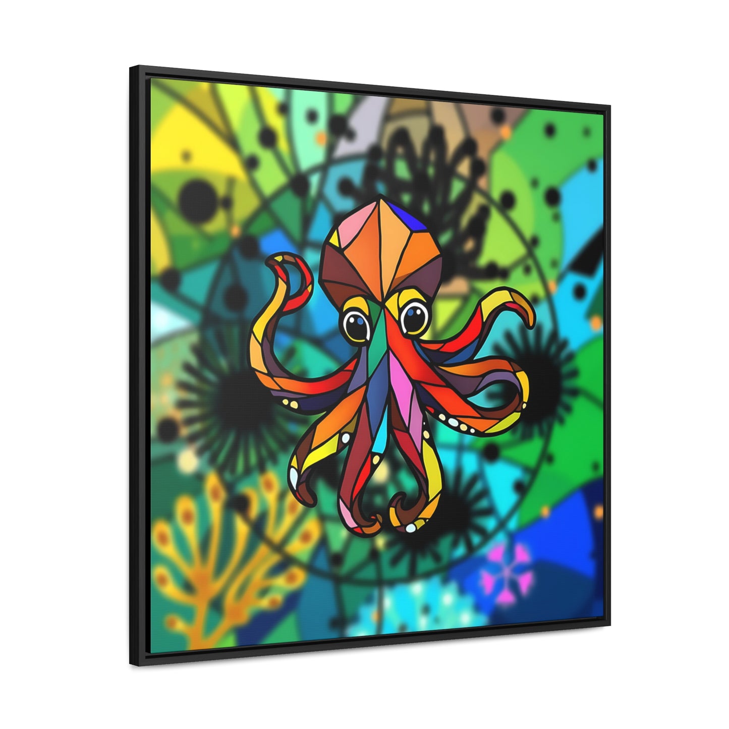 Octropic Gallery Canvas Wraps, Square Frame