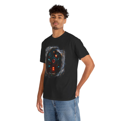 Android 8UHCT Unisex Heavy Cotton Tee futuristic design