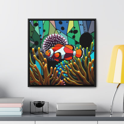 Nemo Gallery Canvas Wraps, Square Frame