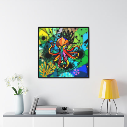 Octropic Gallery Canvas Wraps, Square Frame