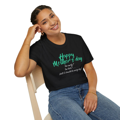 Mother's day quirky Tee Unisex Softstyle T-Shirt