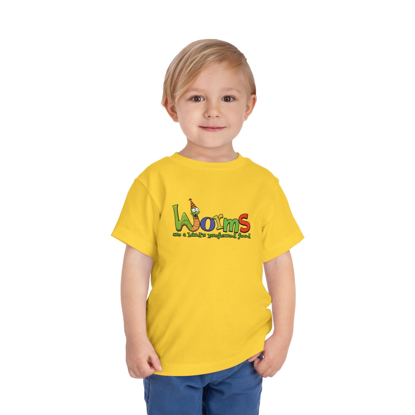 Worms fun Tee for kids and toddlers