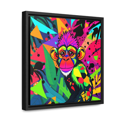 Chimp Gallery Canvas Wraps, Square Frame