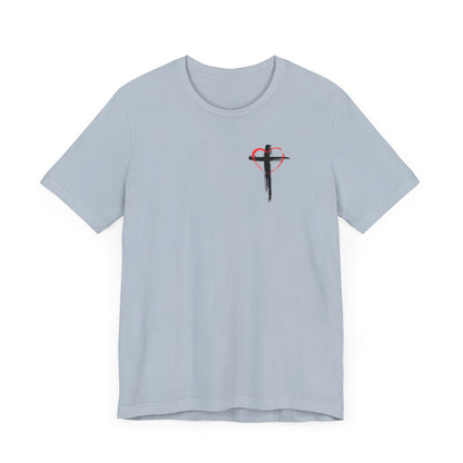 Cross and heart Christian Faith Tee