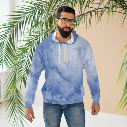 Aqua Unisex Pullover Hoodie (AOP)