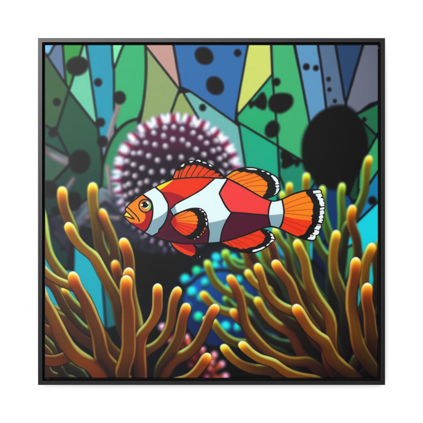 Nemo Gallery Canvas Wraps, Square Frame