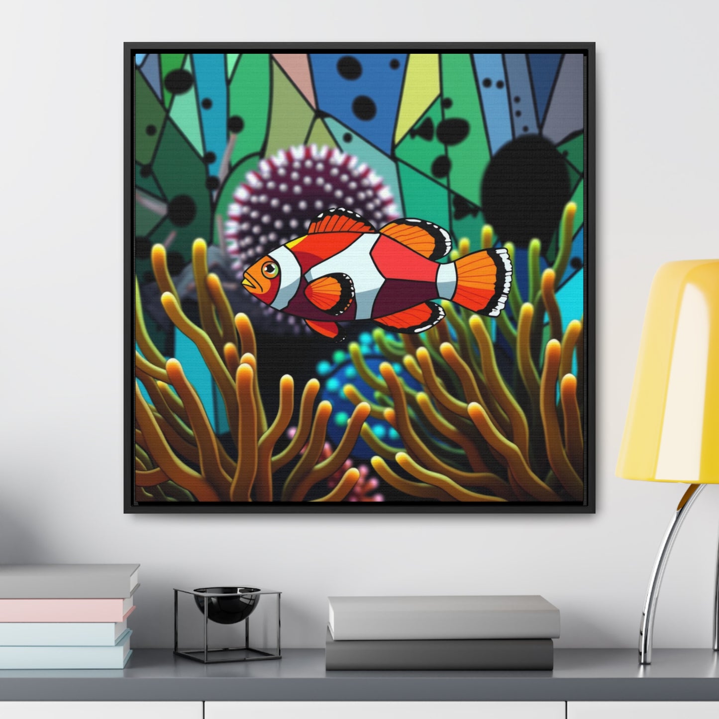 Nemo Gallery Canvas Wraps, Square Frame