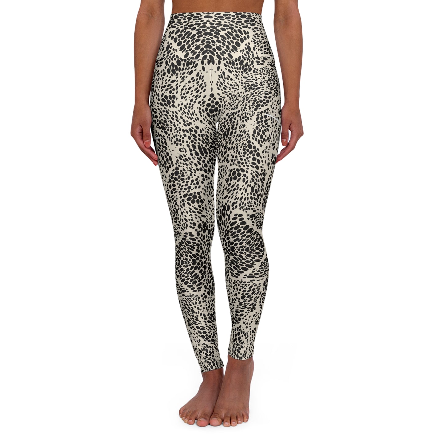 Mezmerize Me High Waisted Yoga Leggings (AOP) intricate patterned for uniqueness